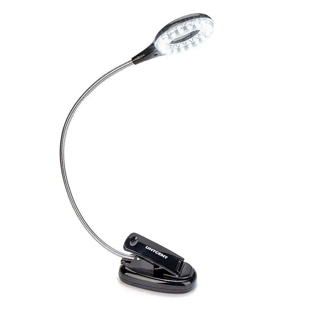 

UNTCENT Bright EL Products LED Light Book Reading Lamp led clip lights