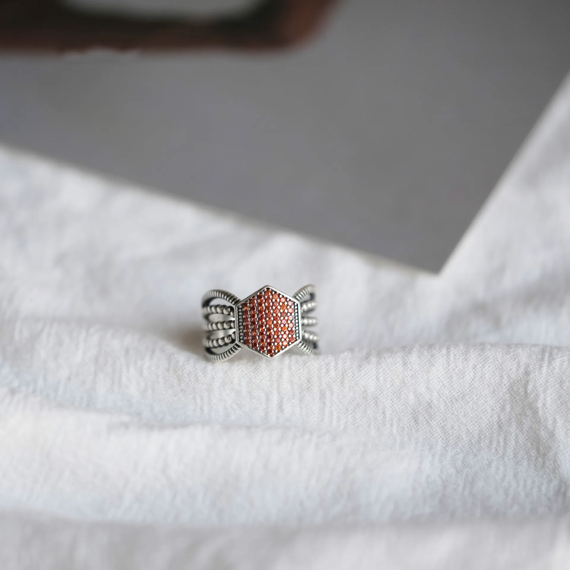 Женские кольца с изменяемым размером S925 женские для помолвки тибетские