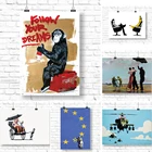 Бэнкси Печать холст постер