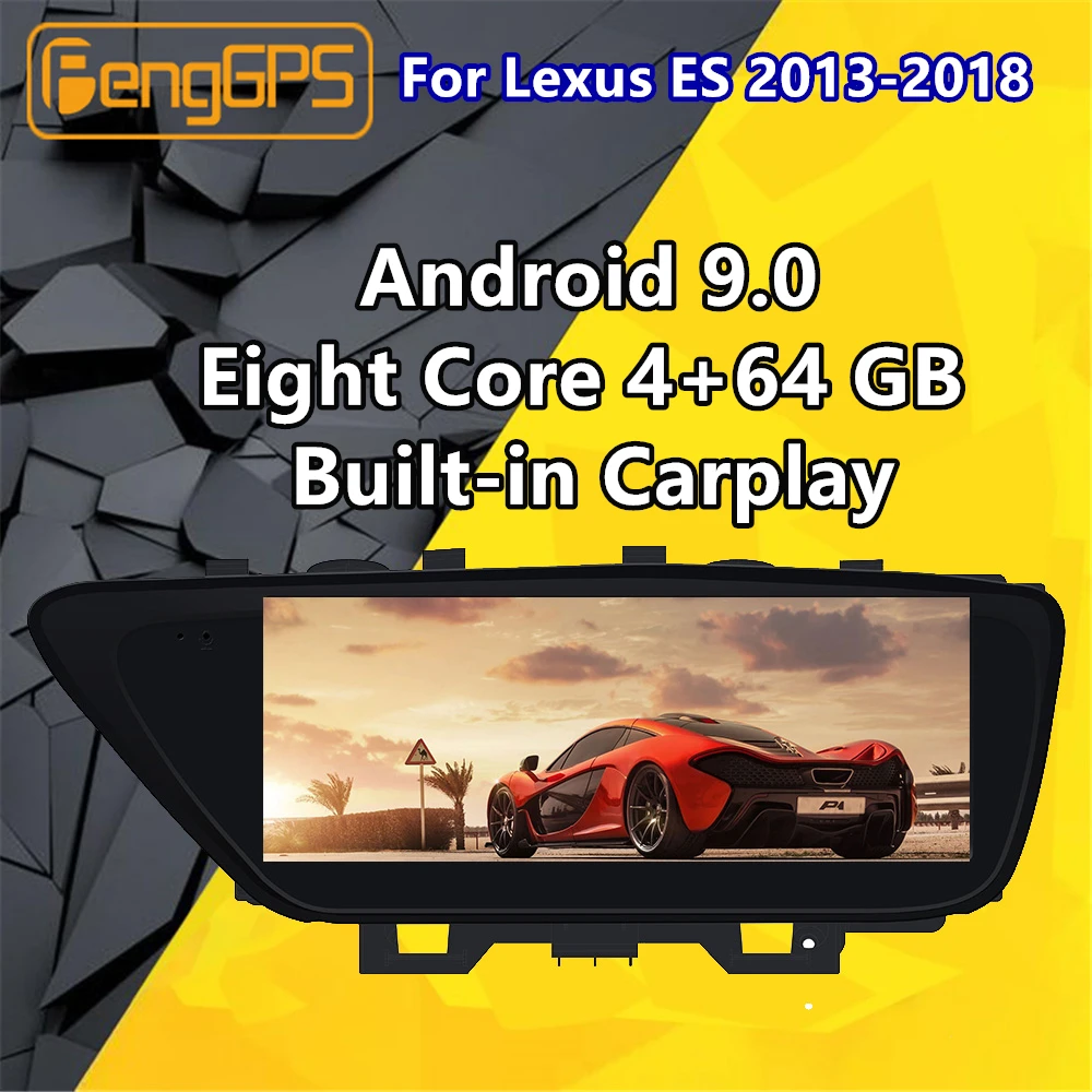 Автомобильный мультимедийный плеер для Lexus ES es350 ES200 ES300 ES300h ES250 Android 9 аудио радио