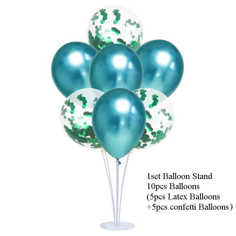 stand ballon set 10 2 комплекта свадебные шары для украшения подставка держатель воздушных шаров Колонка для взрослых детей воздушные шары для дня рождения вечеринки Декор для дома/сада Babyshower - Цвет: stand ballon set 10