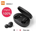 Беспроводная гарнитура Xiaomi Redmi AirDots 2 TWS Bluetooth 5,0 с шумоподавлением и микрофоном