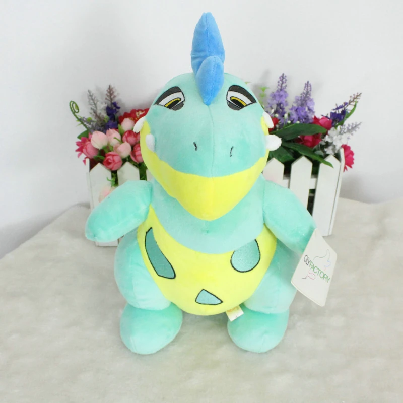 

TAKARA TOMY Stuffed Animals Pokemon Toy 30cm Croconaw High Quality Short Plush Cute and Charming Holiday Gifts for Children