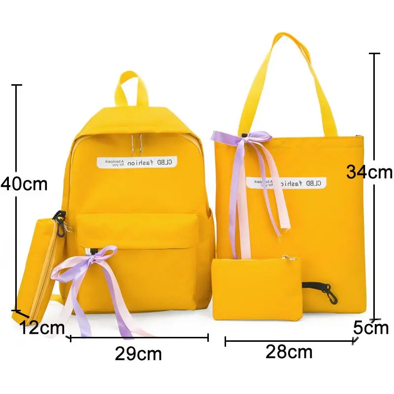 

Children School Bags for Teenage Girls Backpack Canvas Travel Bags Fashion Lightweight Tassel Kids Backpack Student School Bags