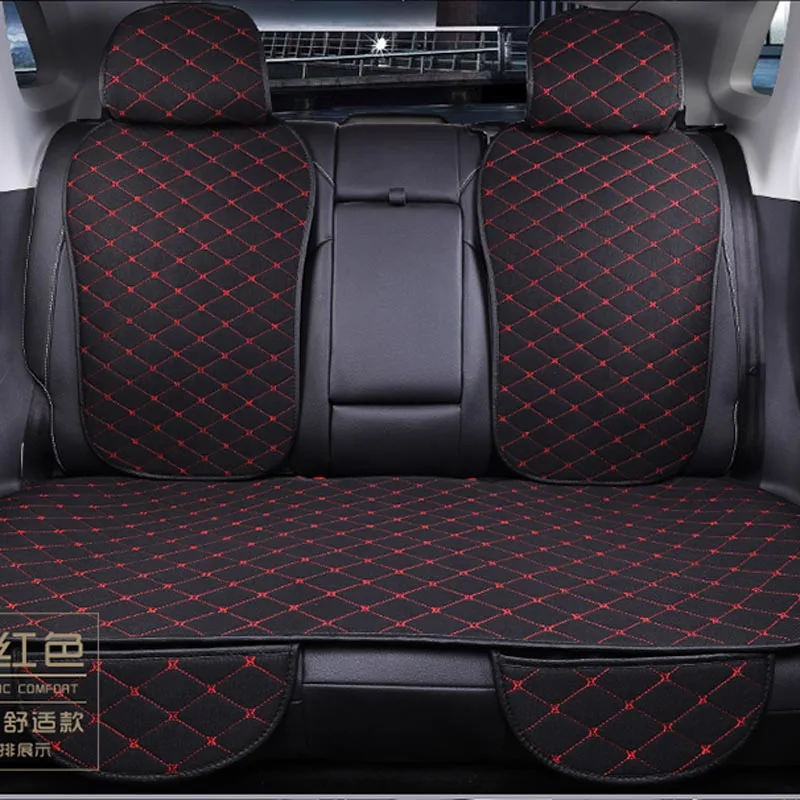 car seat cover protector front rear back seat cushion pad mat with backrest for auto automotive interior truck suv or van free global shipping