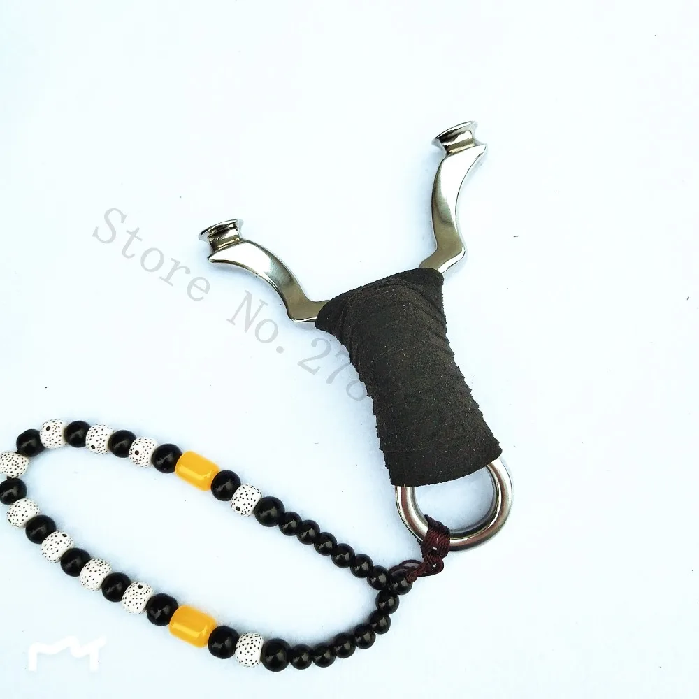 Titanium steel slingshot hunting outdoor sports competition single hole game shooting | Спорт и развлечения