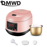 dmwd smart electric rice cooker 3l intelligent automatic household kitchen cooker 1 4 people preservation electric rice cookers