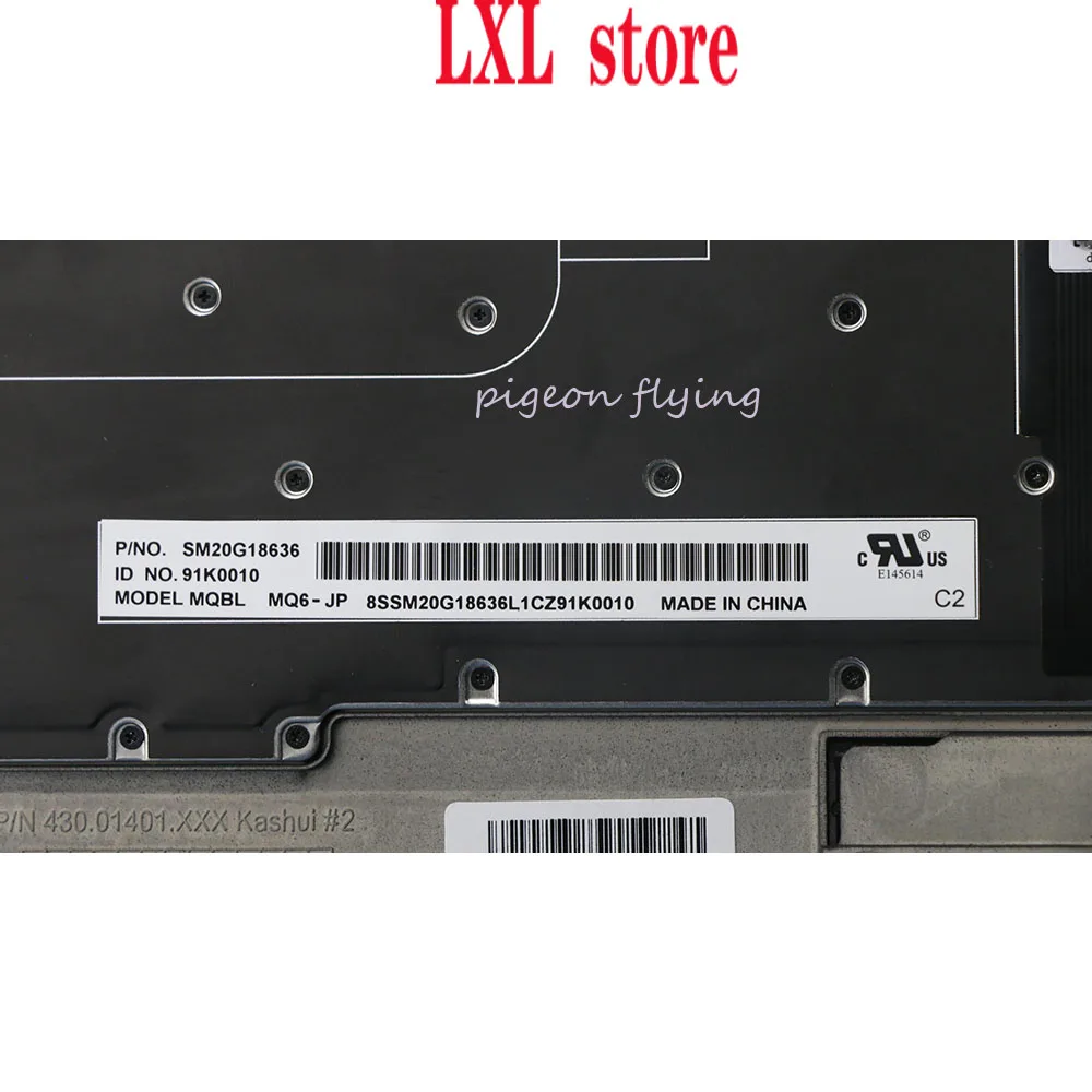 Углеродная Клавиатура для ноутбука X1 3-го поколения 2015 Thinkpad ноутбук 20BS 20BT Япония