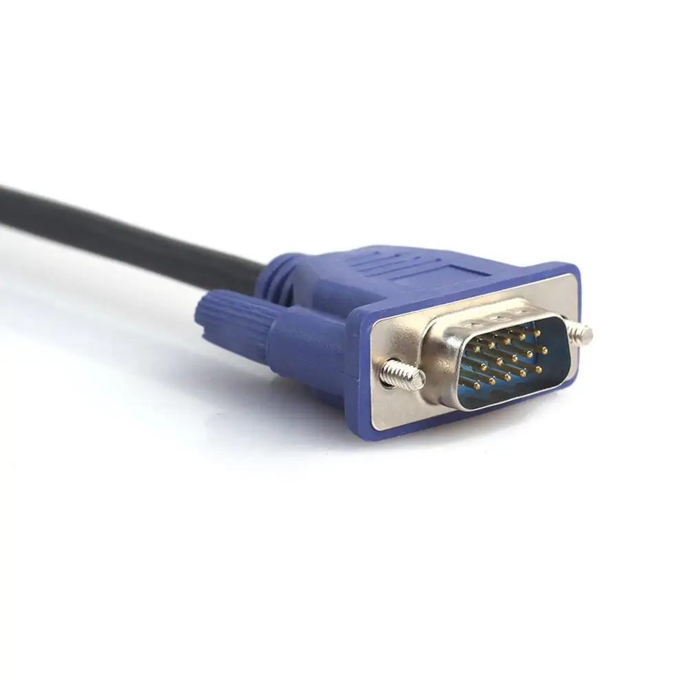 Алстон VGA кабель 1 5 м 15 пин со штыревыми соединителями на обоих концах для