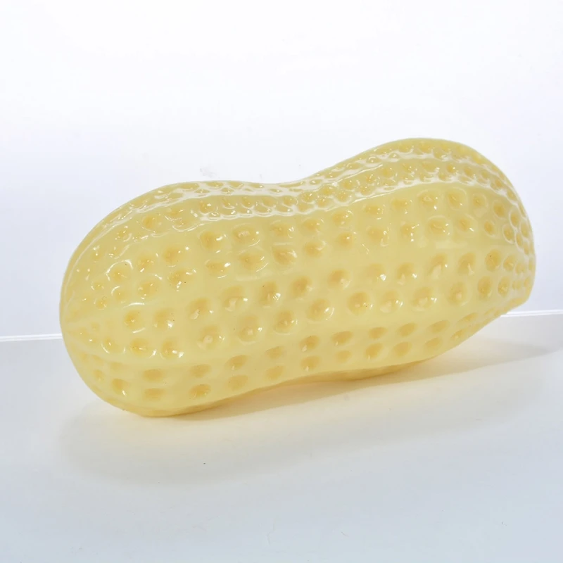 

Жевательная игрушка для собак ТПР вокальная устойчивая к укусам форма арахиса Искусственная резина интерактивные игрушки для животных мол...