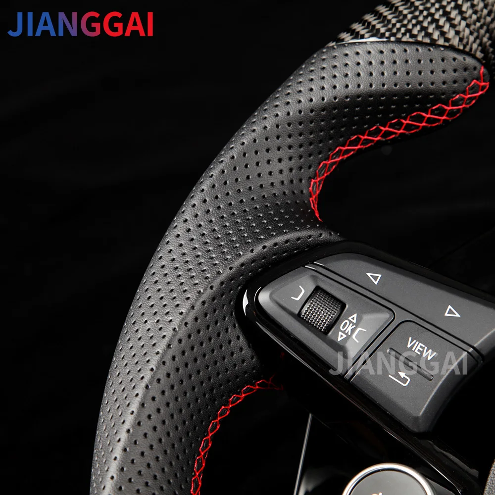 Автомобильное рулевое светодиодный о из углеродного волокна для Audi R8 TTS TT LED