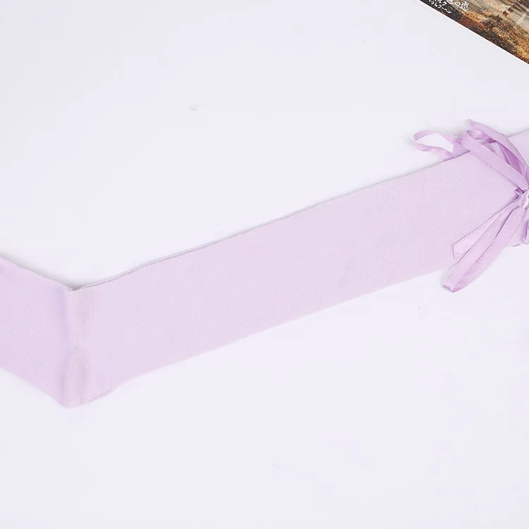 purple Женские аниме косплей Лолита девушки Кружева Топ бедра высокие носки выше колена Гетры Леггинсы сексуальные хлопковые чулки - Цвет: purple