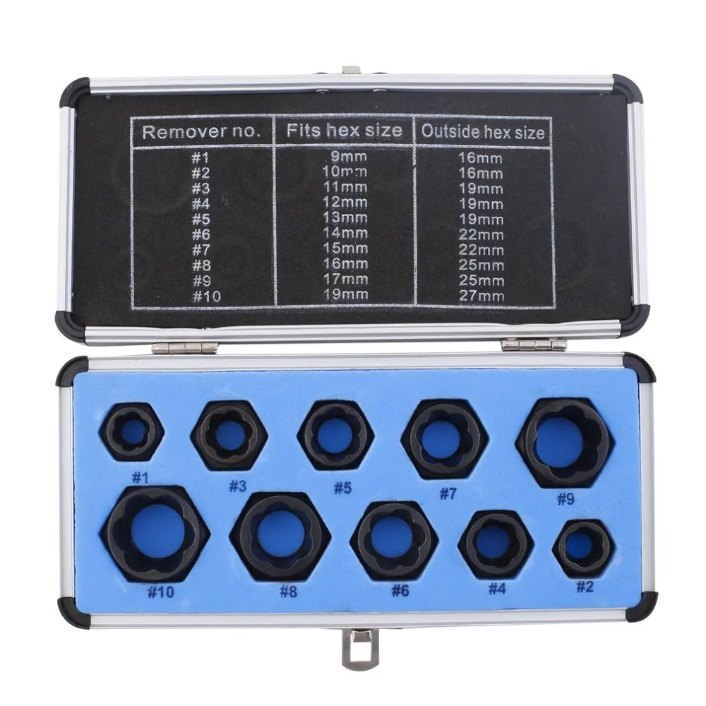 Высокое качество 10 шт. поврежденный болт гайка винт для удаления экстрактор