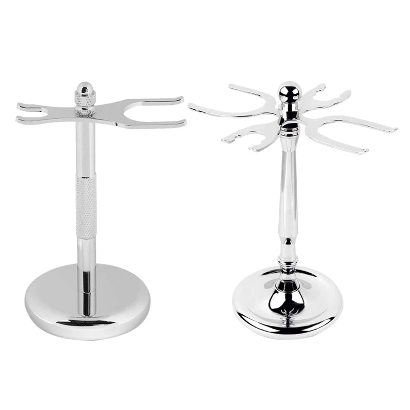 

Держатель для бритвы из нержавеющей стали, держатель для кистей для бритья, Аксессуары для инструментов для бритья, держатель для кистей дл...