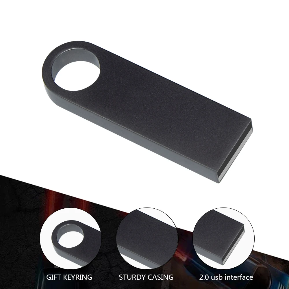 Флеш-накопитель USB 2 0 8/16/32/128 ГБ металлический корпус | Компьютеры и офис