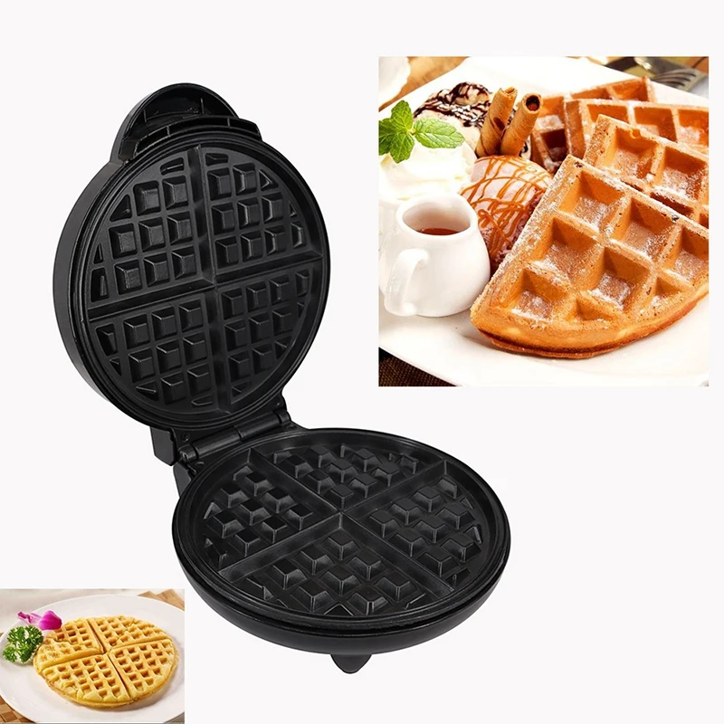HOT!Electric Waffles Maker Heart Shape Waffle Egg Cake Oven Pancake Non-Stick Baking Pan Breakfast Machine Muffin Sandwich Iron | Бытовая
