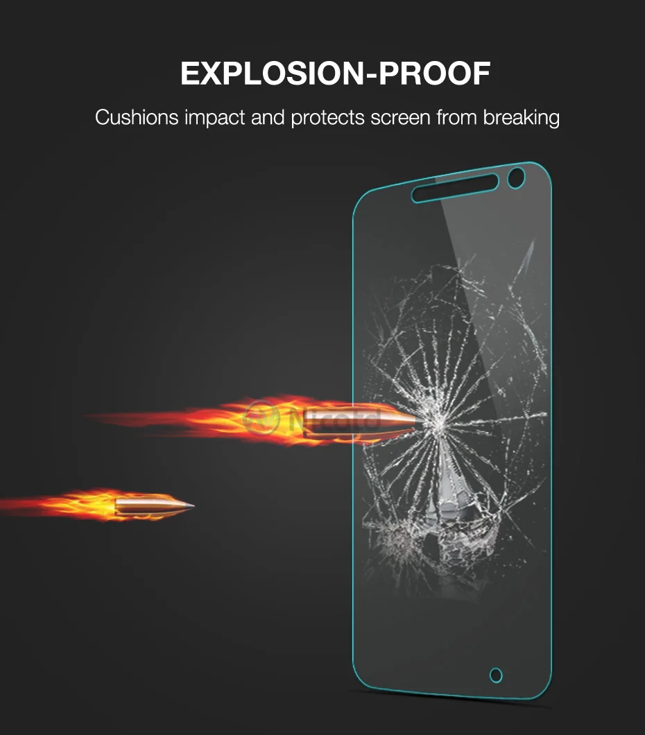 9H Tempered Glass On The For Motorola Moto G4 Play Scratch-Proof Screen Protector Protective Film | Мобильные телефоны и