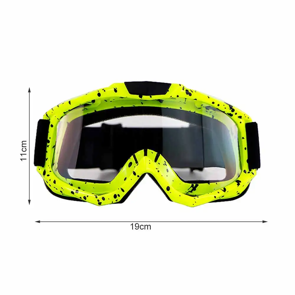 

Motorcycle Goggles Protective Dustproof Racing ATV Cycling Eyewear Windproof Motorcross Goggles for Riding, Outdoor Activities