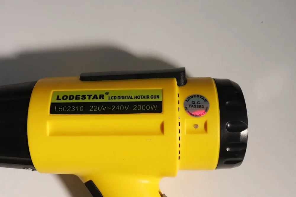 2000W Hot Air Heat Tool 100-650 Degree Temperature Adjustable Hand Held Paint Stripper Hot Air Tool Air Blower