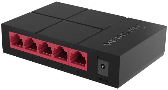 Коммутатор mercury gigabit switch сетевой коммутатор ethernet переключатель rj45 lan Wi-Fi адаптер