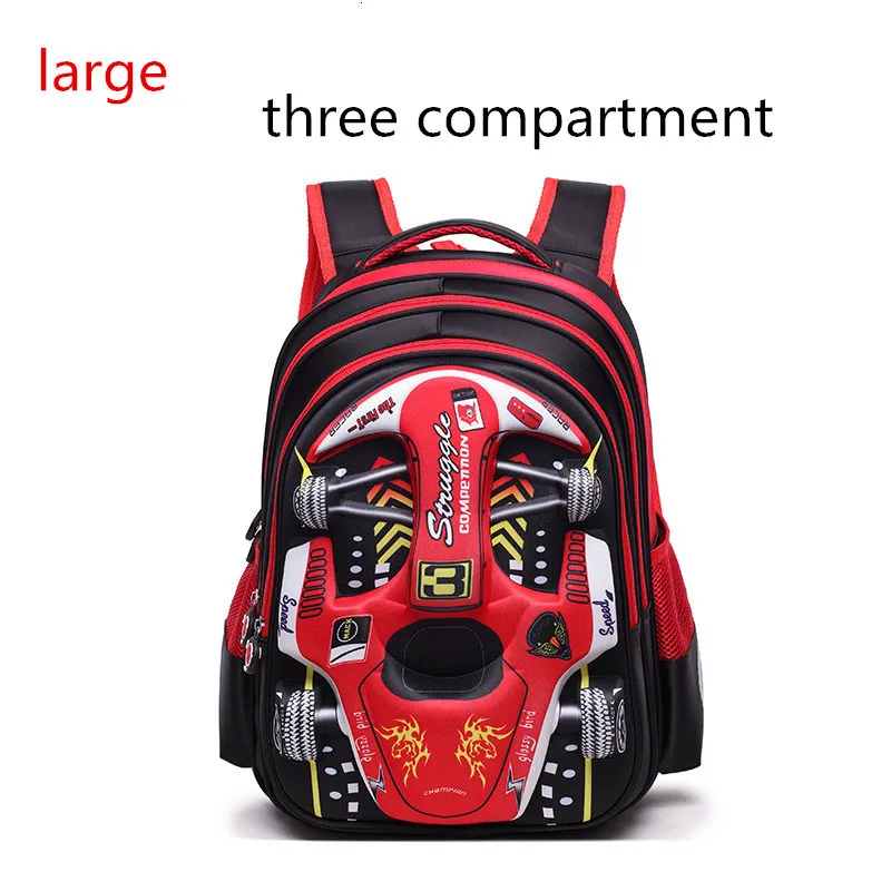 bags 3D Car School Waterproof boy children school Backpacks Kids kindergarten Backpacks Schoolbags kids Satchel Mochila Infantil