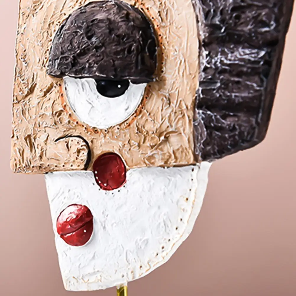 

Dropshipping Desktop Ornament Abstract Eye-catching Resin Funny Interesting Face Art Display Mold for Home
