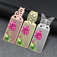 cute counted cross stitch metal diy craft crafts cross stitching bookmark embroidery needlework
