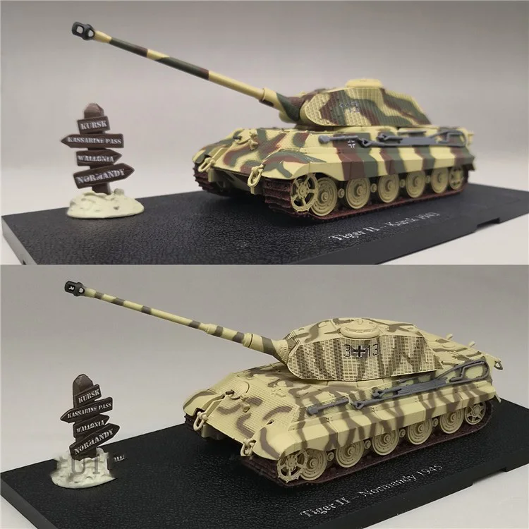 

1:72 scales Atlas Royal King Tiger tank Diecasts Toy Vehicles models car hobby gifts Normandy Kursk Budapest