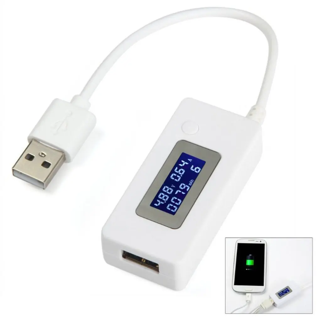 

Устройство для проверки емкости аккумулятора с Micro USB и ЖК-дисплеем, 0,05 А-3,50 А