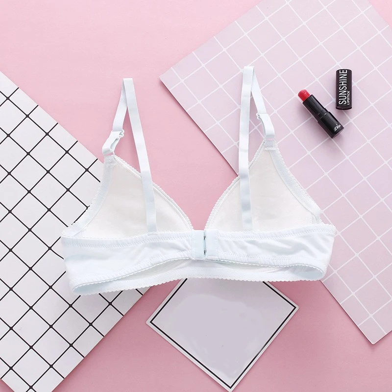 Мягкие бюстгальтеры без бюстгальтера с хлопковой подкладкой для женщин тонкий