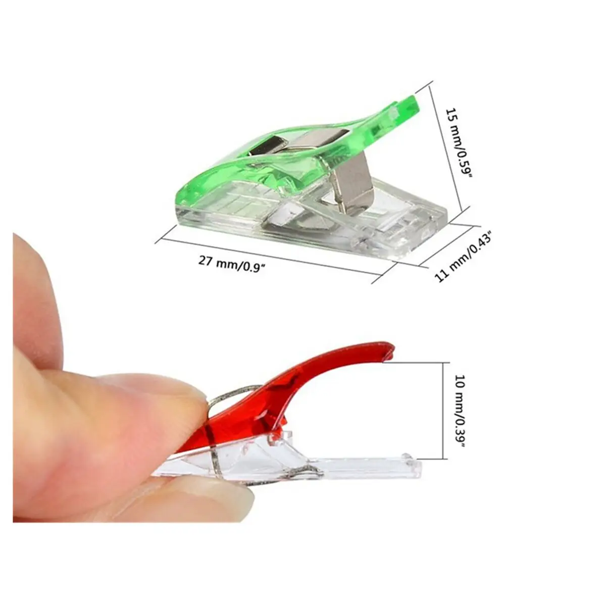 10/20/50 шт Швейные зажимы Пластик для квилтинга с Крафта вяжущие крючком Вязание