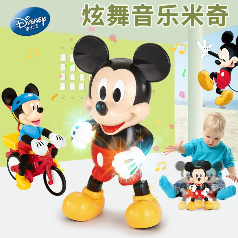 Оригинальная электрическая Танцующая фигурка Микки-Мауса Disney танцующая музыка с