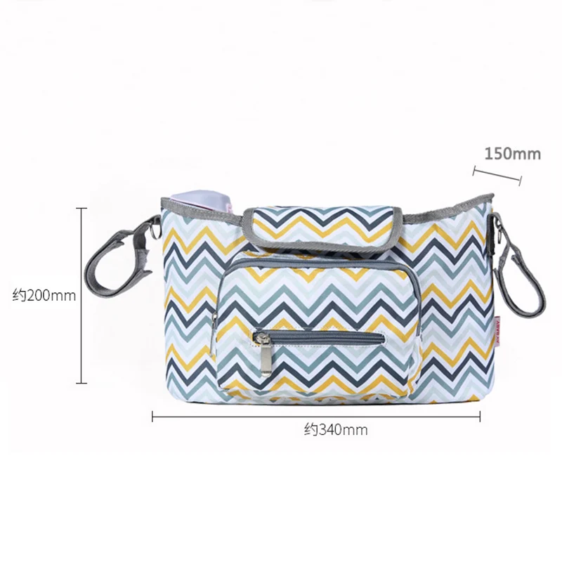 

Baby Strollers Organizer Pram Buggy Cart Hanging Bag Waterproof Mummy Diaper Bag Stroller Accessories Yoya Baby Bags For Mom