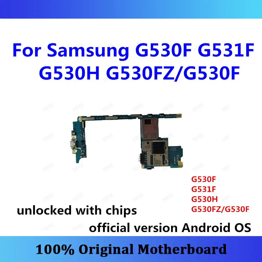 Оригинал для Samsung Galaxy Grand Prime G530F G531F G530H G530FZ/G530F материнская плата Android OS официальная