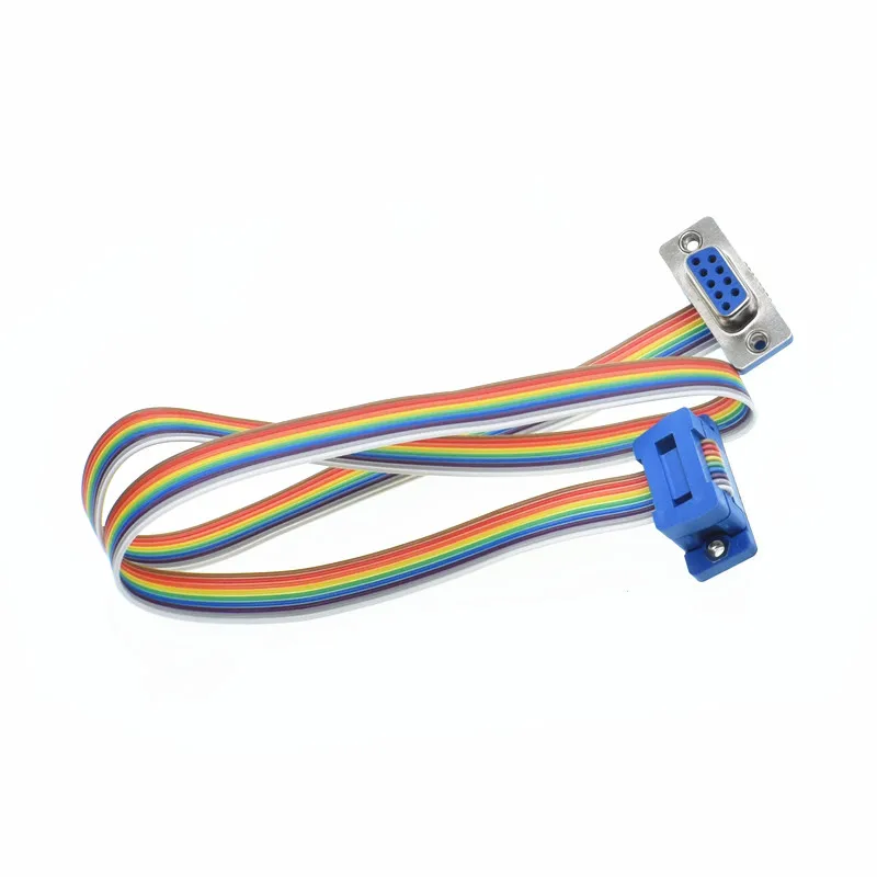 DB9 ribbon cable DIDC-9P female to DIDC DR9 COM connector | Обустройство дома