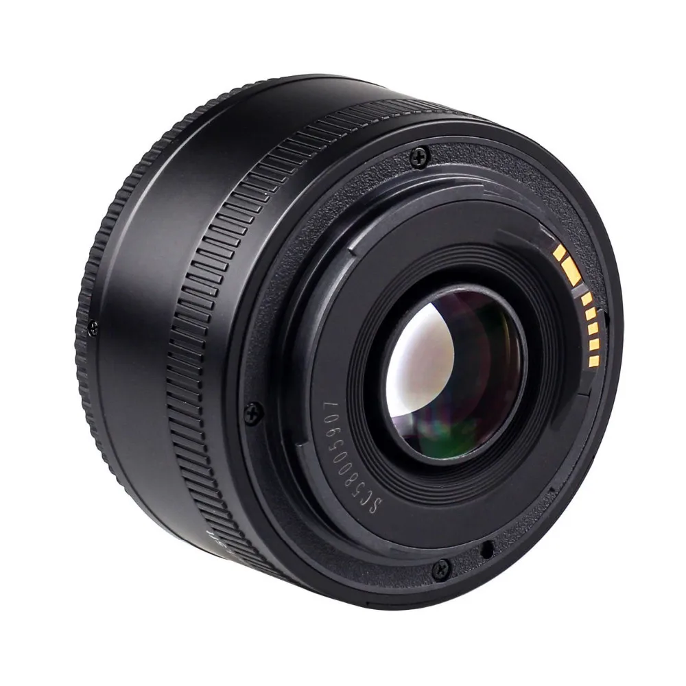 Оригинальный объектив YONGNUO YN50 мм 50 F1.8 камеры для Canon EOS DSLR камера s 60D 70D 5D2 5D3 600d Nikon DLSR