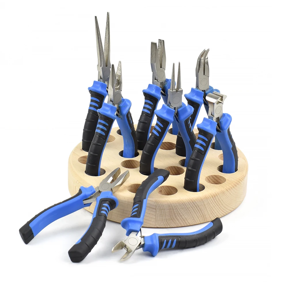 

8pc Mini Pliers 4.5" Precision Pliers Set Wire Stripper Pointed Pliers For Electrician Jewelry Making Tool Pliers