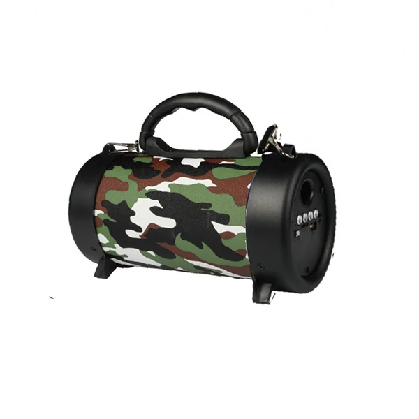 M58GREEN Hifi Портативная музыкальная Колонка Беспроводная Bluetooth Колонка fm-радио движение КТВ 3D Звуковая Панель система mp4 palyer сабвуфер наружный динамик - Цвет: M58GREEN