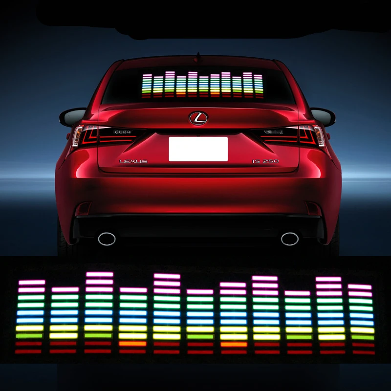 Лампа атмосферного освесветильник Автомобильный светодиодный музыкальный