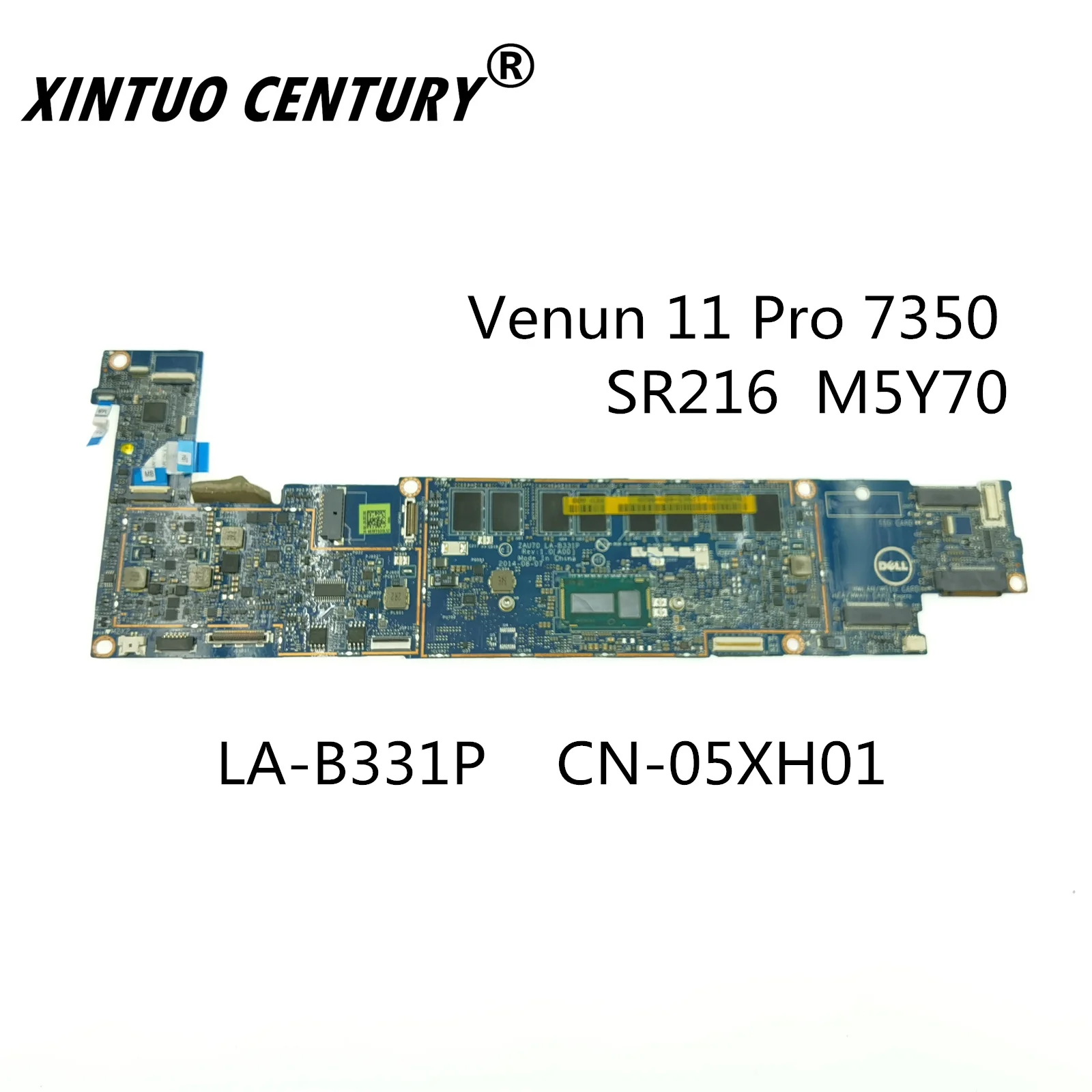 Online CN-05XH01 05XH01 5XH01 LA-B331P Für DELL Venue 11 Pro 7350 M 5Y70 Laptop Motherboard SR216 DDR3 Notebook Mainboard