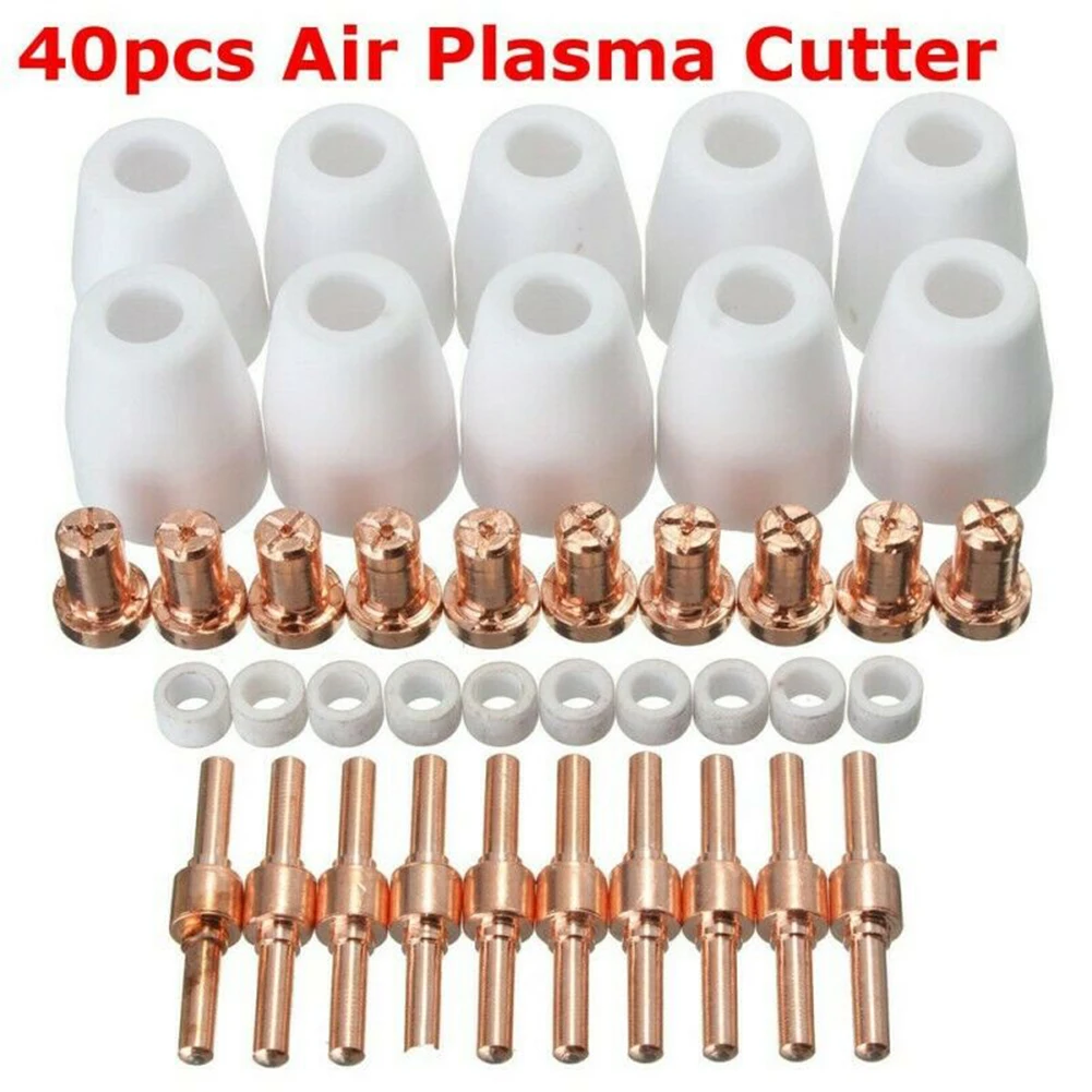 

440pcs Set Air Plasma Cutter Consumables Extend For PT-31 LG-40 Torch CUT-40/50 Plasma Cutters With Electrodes Nozzles