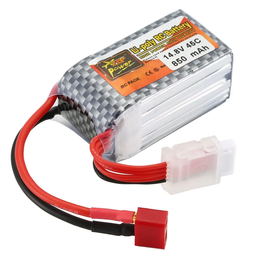 ZOP Power 850mAh 11 1 V/14 8 V 45C 3S/ 4S T разъем Lipo батарея аккумуляторная для RC гоночных