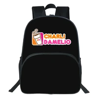 charli damelio backpack teenage bookbag boys girls school bags high quality casual cartoons children backpack high capacity bag