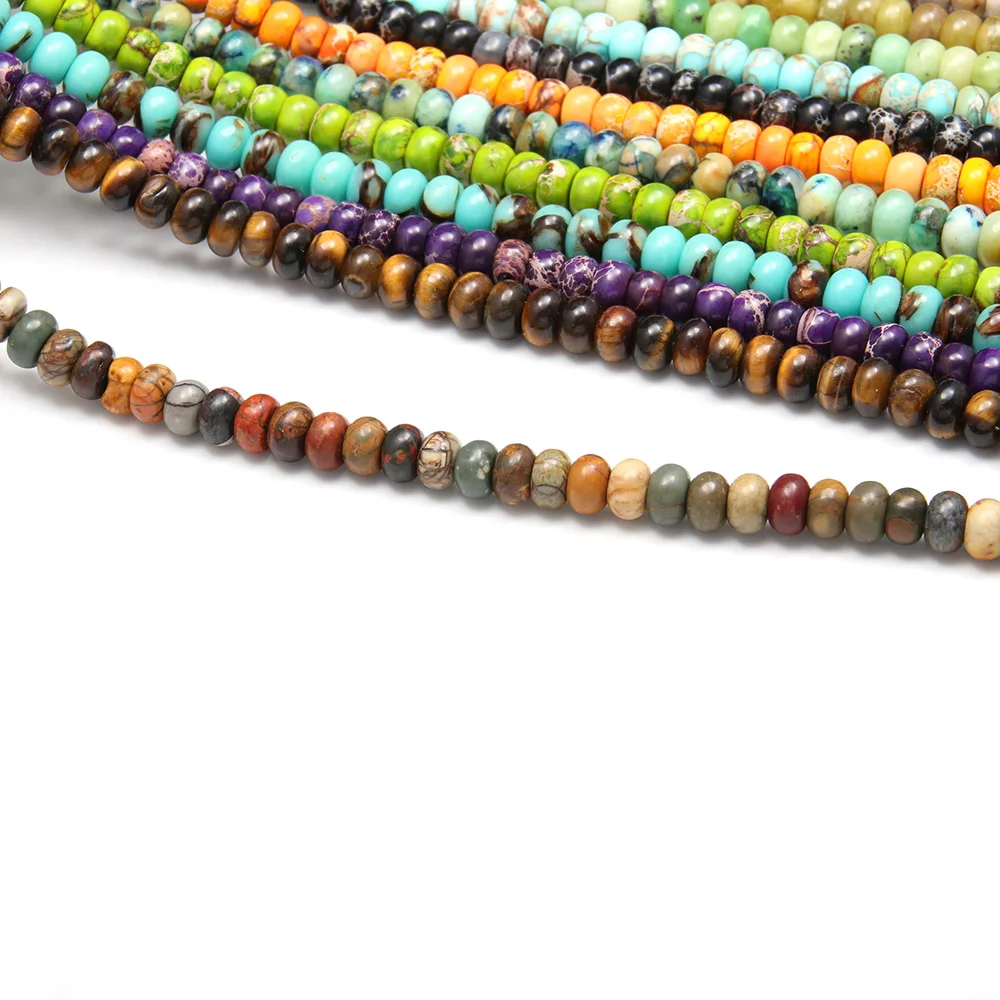 Бусины из натурального камня Агаты небольшие круглые бусины для изготовления