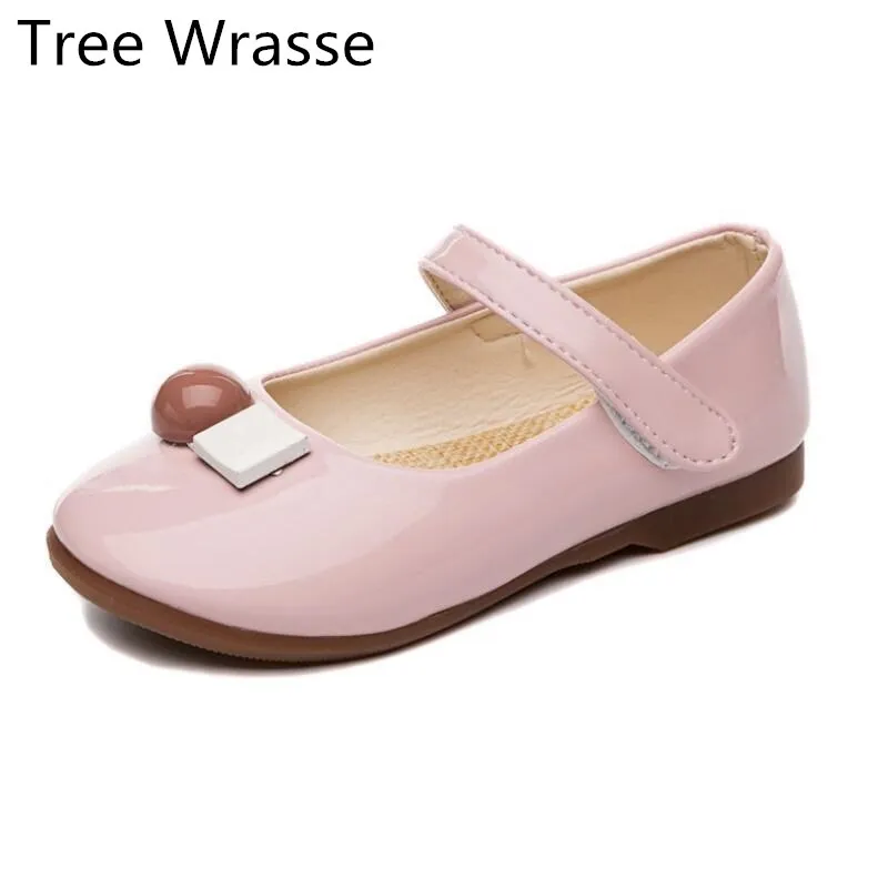 

Разнопарные туфли для девочек, милые туфли с бантом, новинка 2020, туфли принцессы в Корейском стиле, танцевальные туфли из искусственной кожи