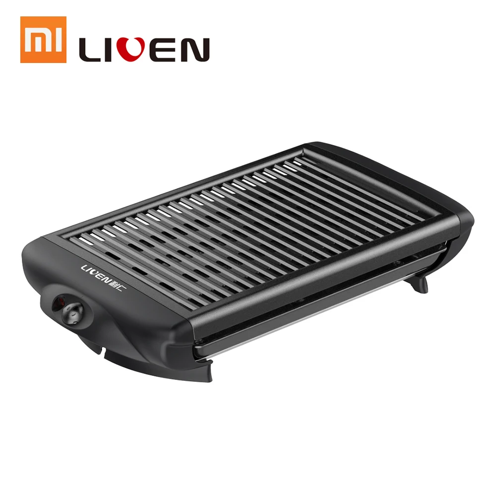 Electric Baking Pan Detachable Washable Dual U-shape Heating Pipe Non-stick Grill For Home Outdoor BBQ Party 220V | Бытовая техника