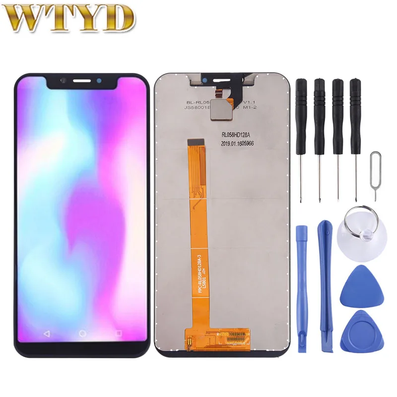 Original LCD Screen and Digitizer Full Assembly for Leagoo S9 Replacement Repair Part Display Spare | Мобильные телефоны и