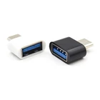 15 шт., новый универсальный адаптер OTG Type-C на USB 2,0