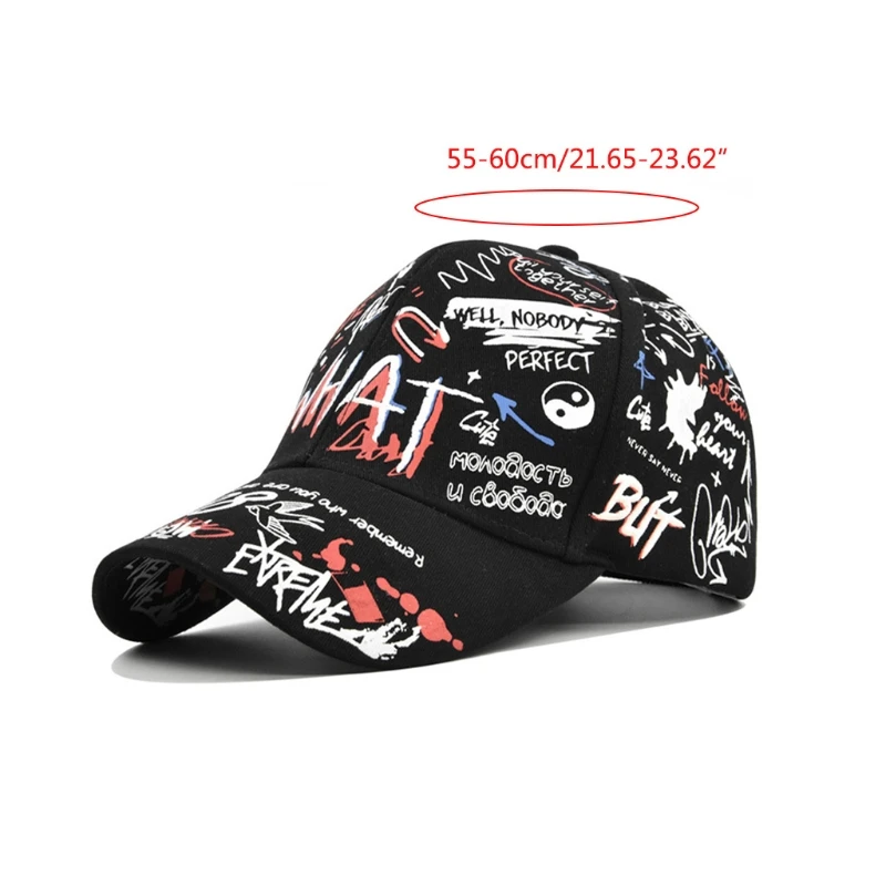 

2021 New Baseball Cap Ponytail Embroidered Hat Sun Protection Unisex GRAFFITI Day Summer Cap Color Optional