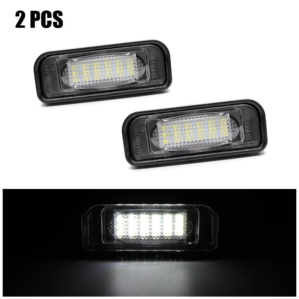 

Автомобильный светодиодный светильник для номерного знака Mercedes Benz AMG W220 S-Class S280 S320 S500 S3501999 2000 2001 2002 2003 2004 2005 лампа с номером